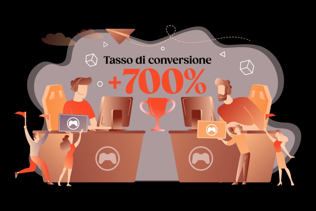 Tasso di conversione +700%